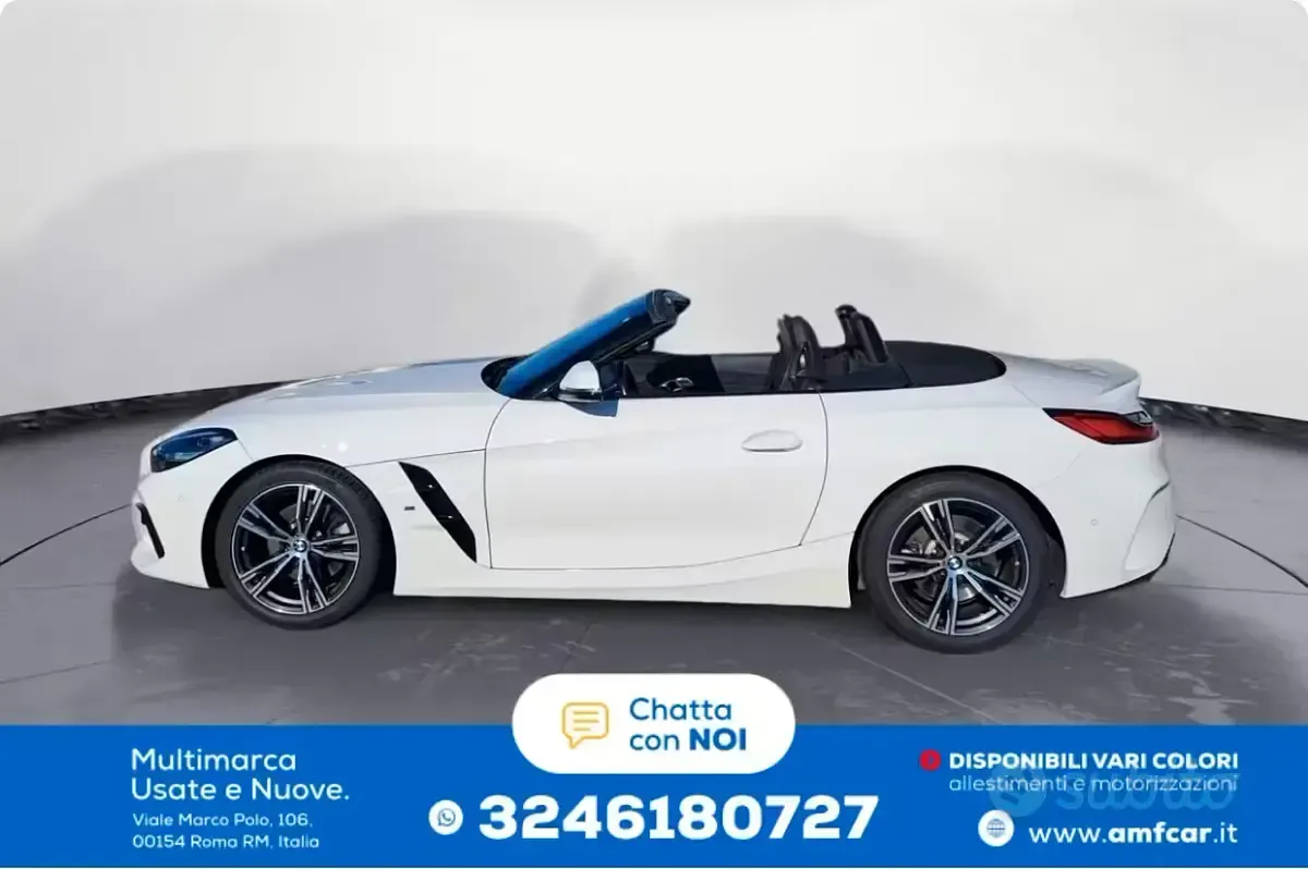 Usata BMW Z4 M Sport 197 CV (144 kW) 2020 Bianco Cabrio