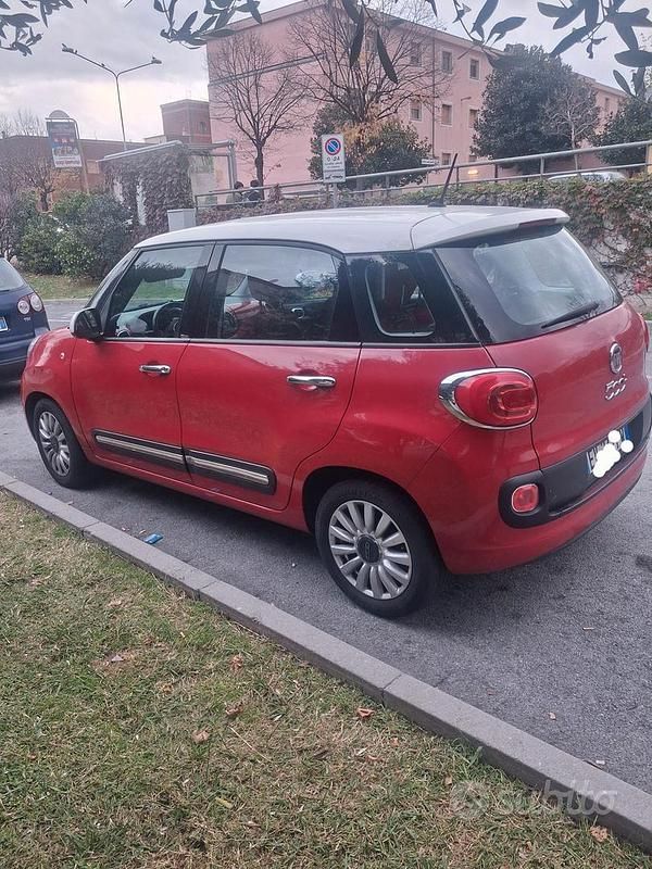 Usata Fiat 500L 2015 Rosso Monovolume