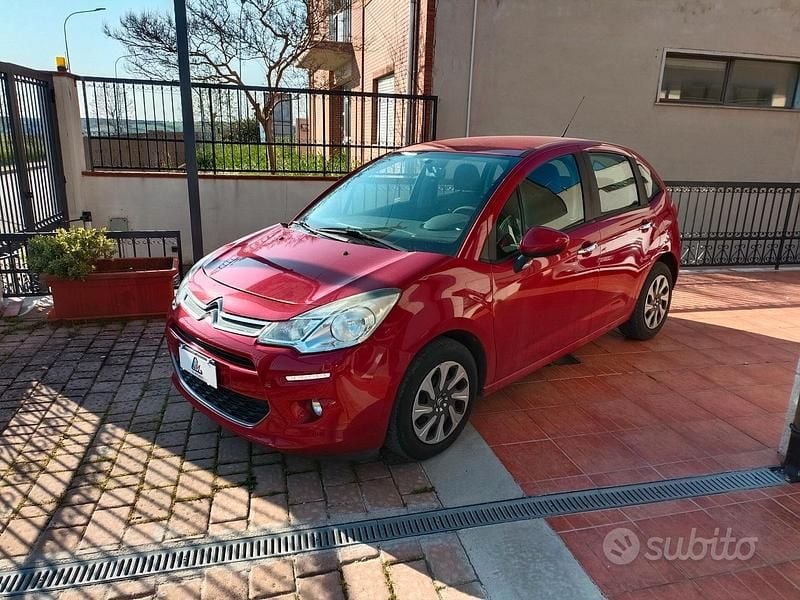 Usata Citroën C3 Seduction 82 CV (60 kW) 2014 Rosso Berlina