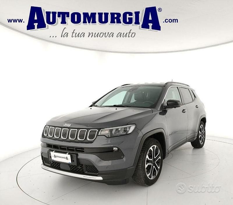 Usata Jeep Compass Limited 131 CV (96 kW) 2022 Grigio SUV