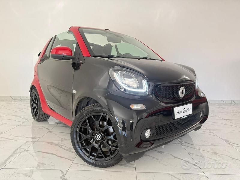 Usata Smart ForTwo Cabrio Passion 71 CV (52 kW) 2019 Nero Cabrio