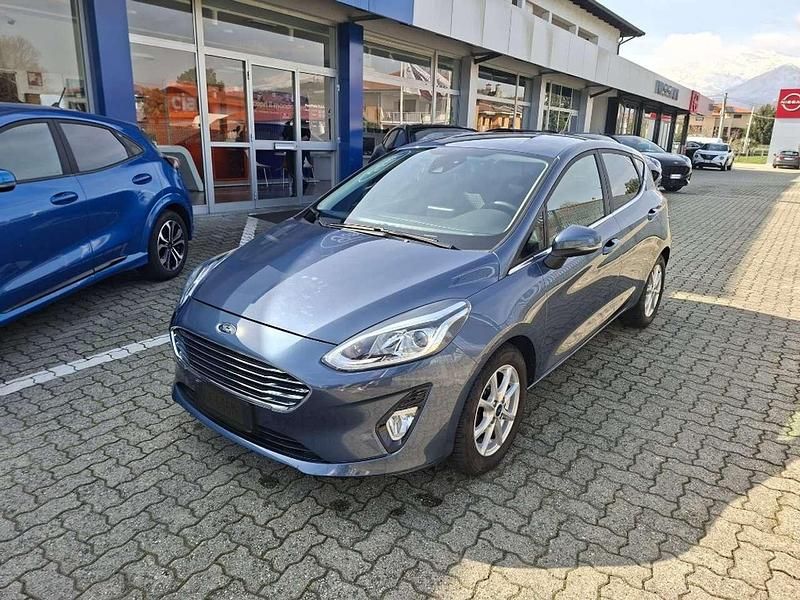 Usata Ford Fiesta Titanium 125 CV (91 kW) 2021 Blu Utilitaria
