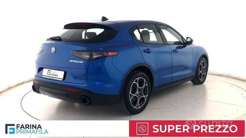 Usata Alfa Romeo Stelvio Sprint 160 CV (117 kW) 2024 Blu SUV