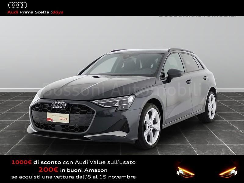 Grigio Usata 2024 Audi A3 Sportback e-tron Advanced Due volumi | 33.400 € (Buon prezzo) - Immagine 1/4