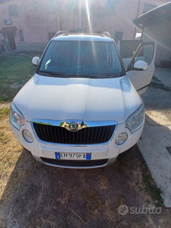 Usata Skoda Yeti 105 CV (77 kW) 2011 Bianco SUV