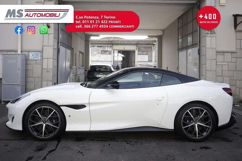 Usata Ferrari Portofino 600 CV (441 kW) 2018 Bianco Cabrio