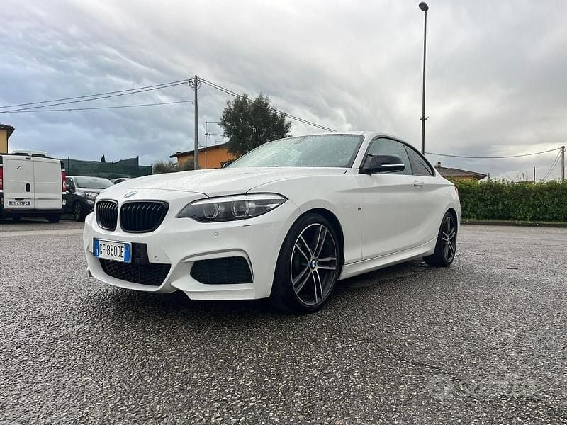 Usata BMW 218 M Sport 136 CV (100 kW) 2021 Bianco Coupé