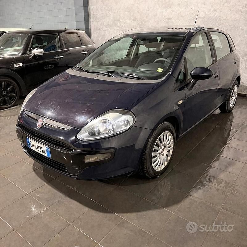 Usata Fiat Punto Evo S 69 CV (50 kW) 2011 Blu/azzurro Utilitaria