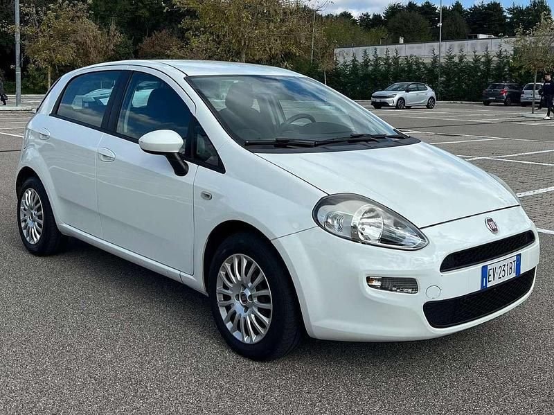 Usata Fiat Punto Lounge 75 CV (55 kW) 2014 Bianco Utilitaria