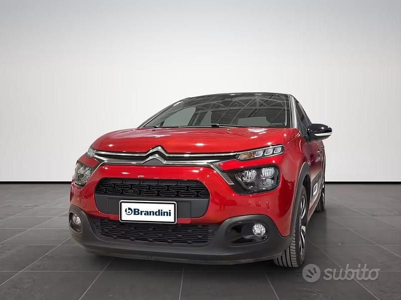 Usata Citroën C3 PureTech 83 CV (61 kW) 2021 Rosso tetto nero Utilitaria