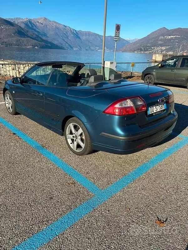 Usata Saab 9-3 Cabriolet 185 CV (136 kW) 2006 Blu Cabrio