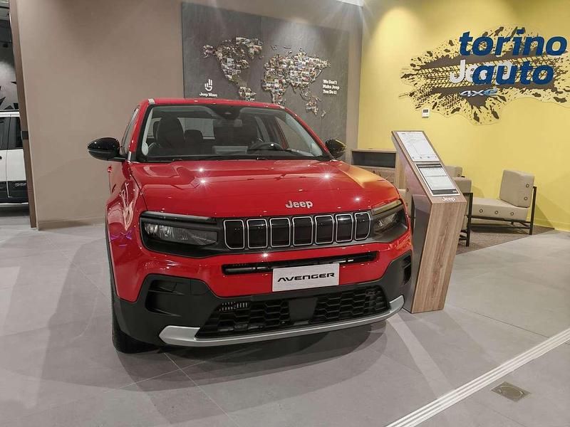 Nuova Jeep Avenger Longitude 110 CV (80 kW) 2025 Rosso SUV