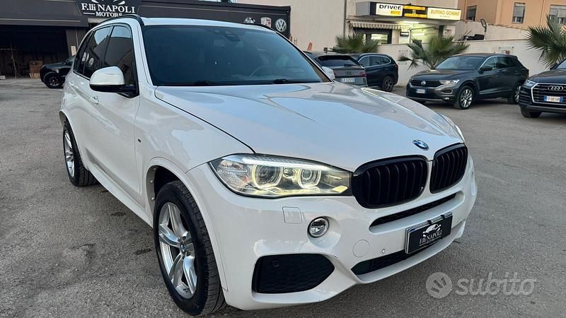 Usata BMW X5 M Sport 231 CV (169 kW) 2016 Bianco SUV