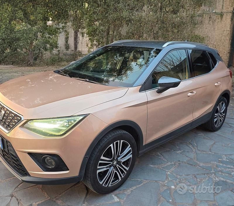 Usata Seat Arona 115 CV (84 kW) 2018 Marrone SUV