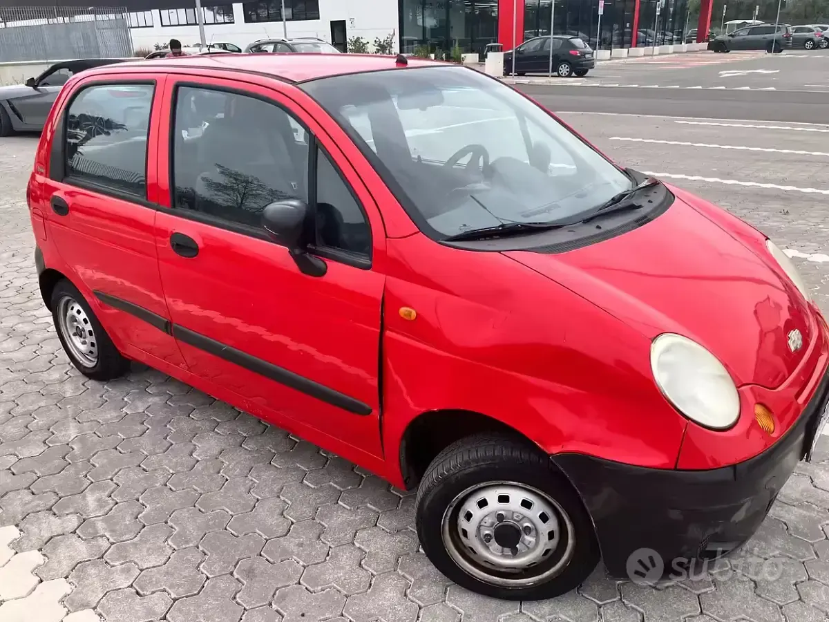 Usata Chevrolet Matiz 51 CV (37 kW) 2005 Rosso Utilitaria