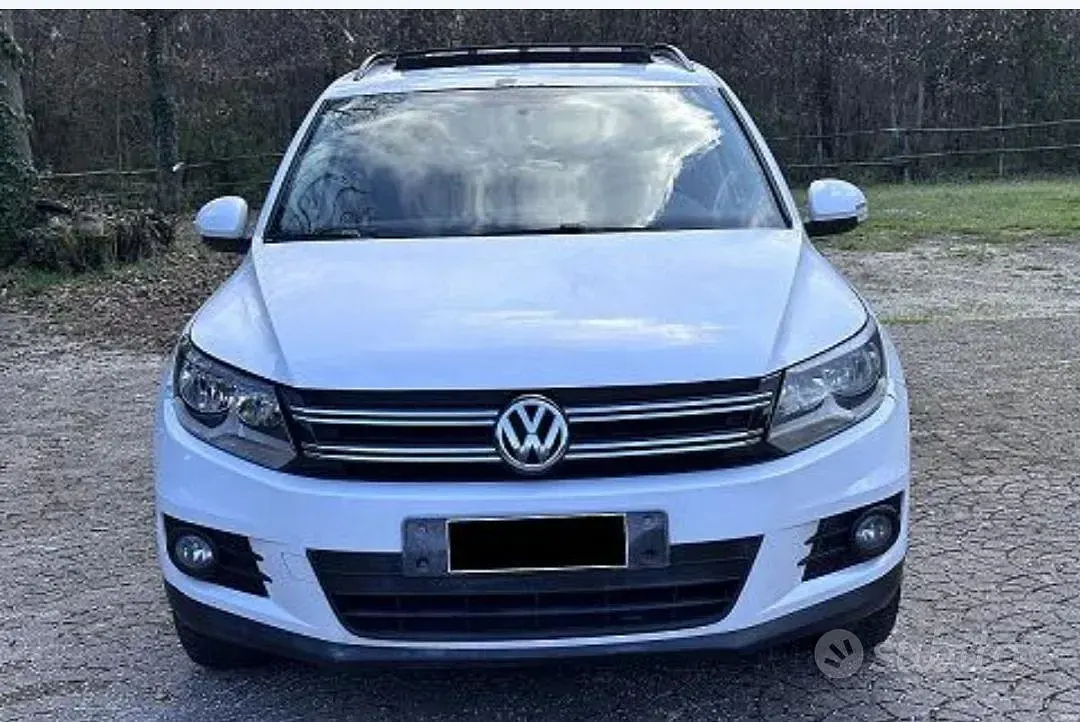 Usata VW Tiguan 140 CV (102 kW) 2011 Bianco SUV