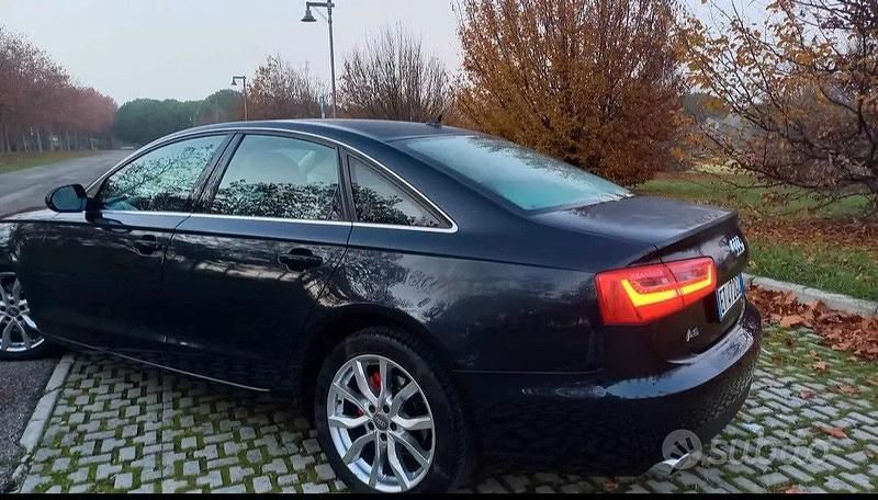 Usata Audi A6 Sport 204 CV (150 kW) 2014 Blu Berlina
