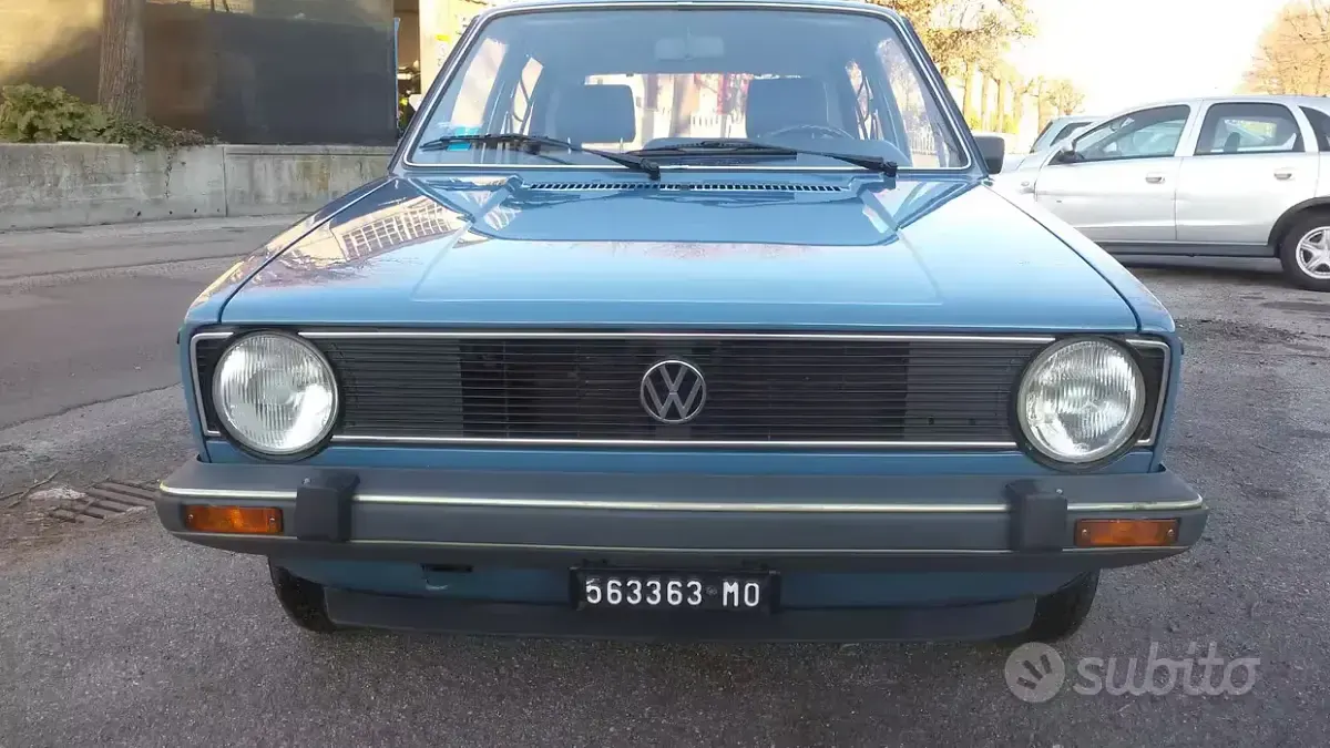 Usata VW Golf I 50 CV (36 kW) 1982 Bluazzurro Utilitaria