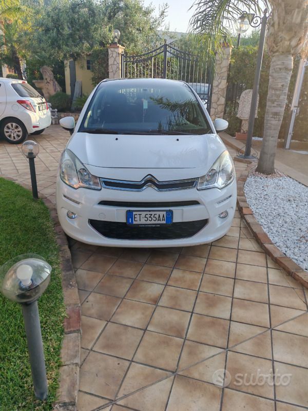Usata Citroën C3 95 CV (69 kW) 2014 Bianco Utilitaria