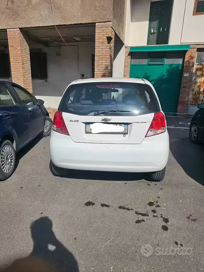 Usata Chevrolet Kalos 72 CV (52 kW) 2007 Bianco Utilitaria
