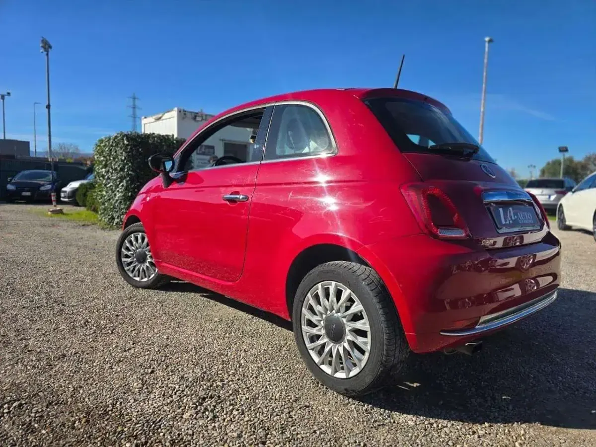 Usata Fiat 500C Lounge 69 CV (50 kW) 2017 Rosso Cabrio