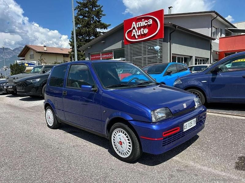 Usata Fiat Cinquecento Collezione 54 CV (39 kW) 1997 Blu/azzurro Utilitaria