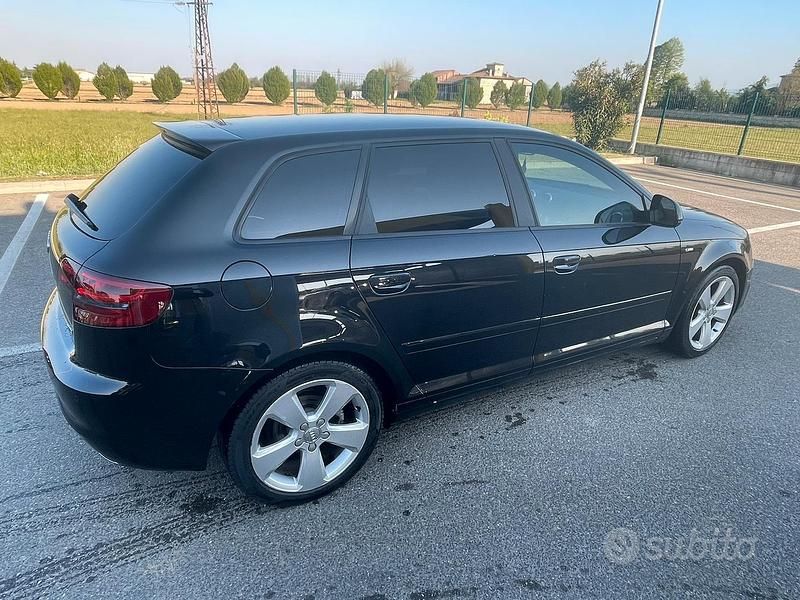 Usata Audi A3 S-Line 2010 Nero Utilitaria
