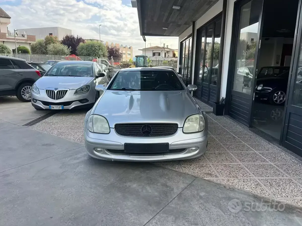 Usata Mercedes SLK200 Edition 163 CV (119 kW) 2003 Grigio Cabrio