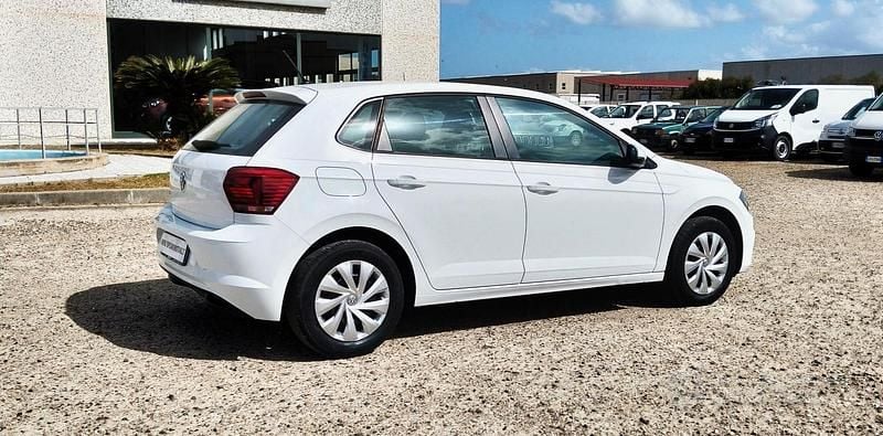 Usata VW Polo Trendline 65 CV (47 kW) 2018 Bianco Utilitaria