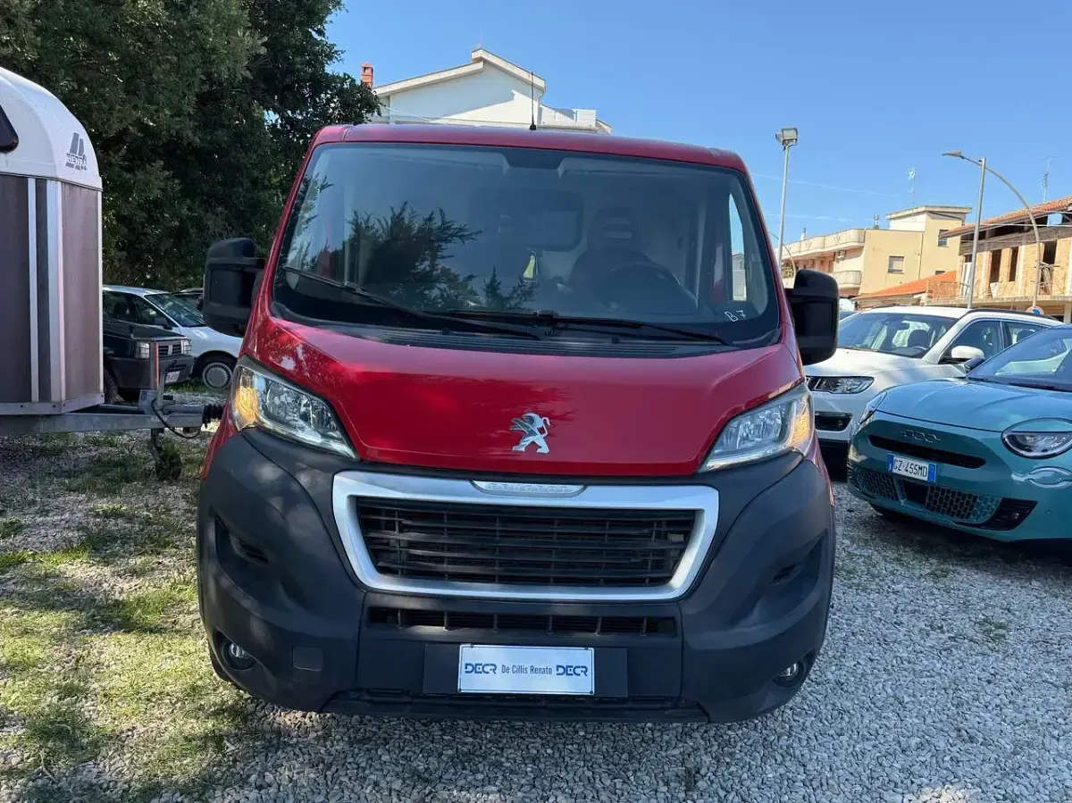 Usata Peugeot Boxer 131 CV (96 kW) 2018 Rosso Furgone