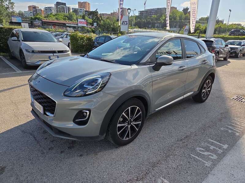 Grigio Usata 2022 Ford Puma Titanium Tre volumi | 13.900 € (Super prezzo) - Immagine 1/4
