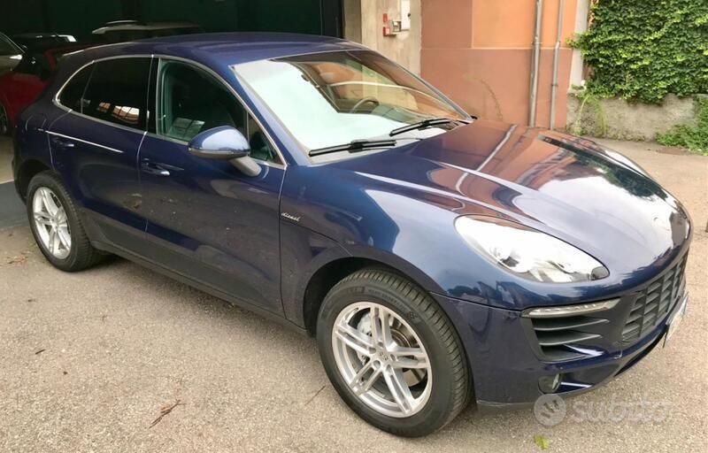 Blu/azzurro Usata 2014 Porsche Macan SUV | 28.500 € (Buon prezzo) - Immagine 1/4