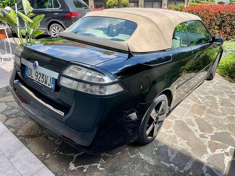 Usata Saab 9-3 Cabriolet 150 CV (110 kW) 2008 Nero Cabrio