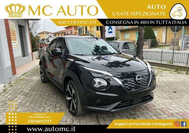 Usata Nissan Juke N-Connecta 94 CV (69 kW) 2024 Nero SUV