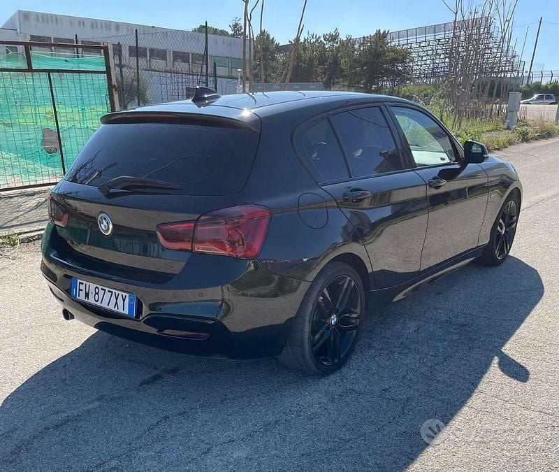 Usata BMW 116 Sport Line 116 CV (85 kW) 2019 Nero Utilitaria