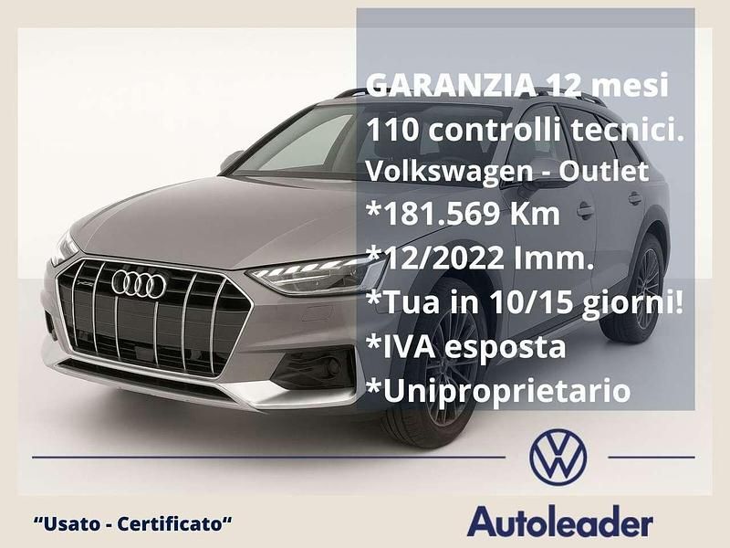 Grigio Usata 2022 Audi A4 Allroad Business Station wagon | 25.900 € (Buon prezzo) - Immagine 1/4