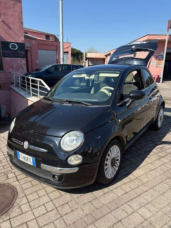 Usata Fiat 500 Lounge 69 CV (50 kW) 2016 Nero Utilitaria