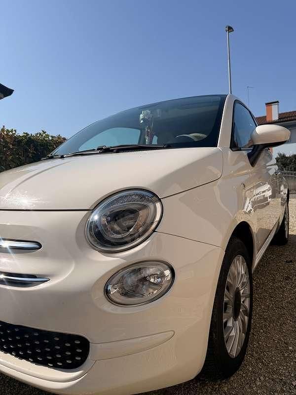 Usata Fiat 500 Lounge 69 CV (50 kW) 2018 Bianco Utilitaria