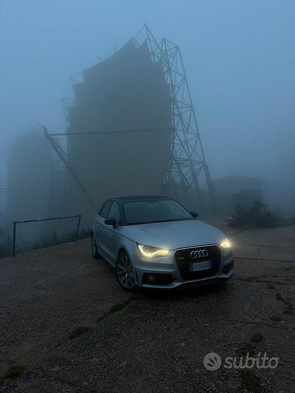 Usata Audi A1 S-Line 90 CV (66 kW) 2015 Grigio Utilitaria