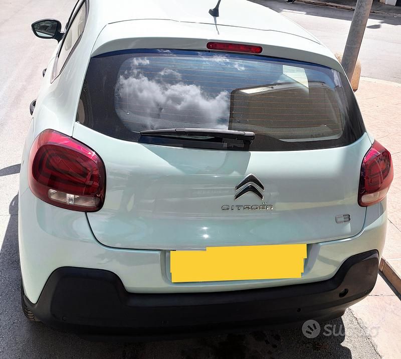 Usata Citroën C3 Live 82 CV (60 kW) 2017 Verde Utilitaria