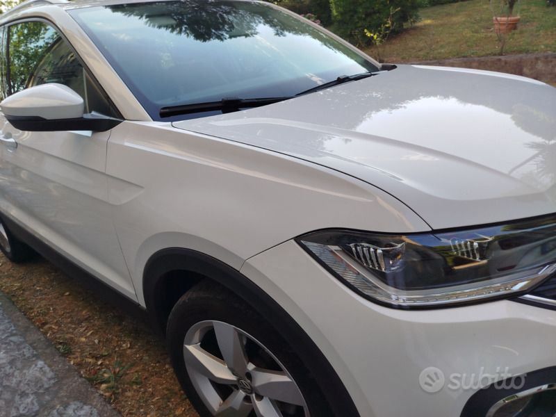 Usata VW T-Cross 116 CV (85 kW) 2019 Bianco SUV