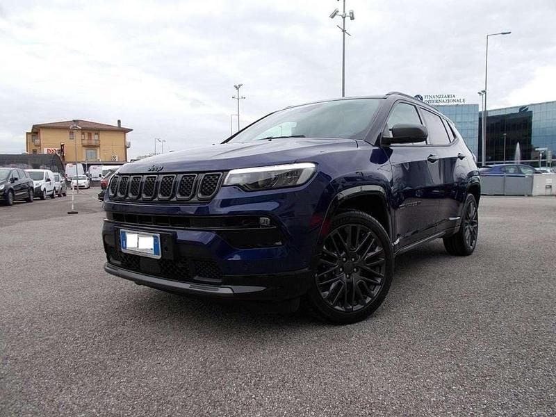 Usata Jeep Compass 150 CV (110 kW) 2021 Blu notte / metallizzato SUV