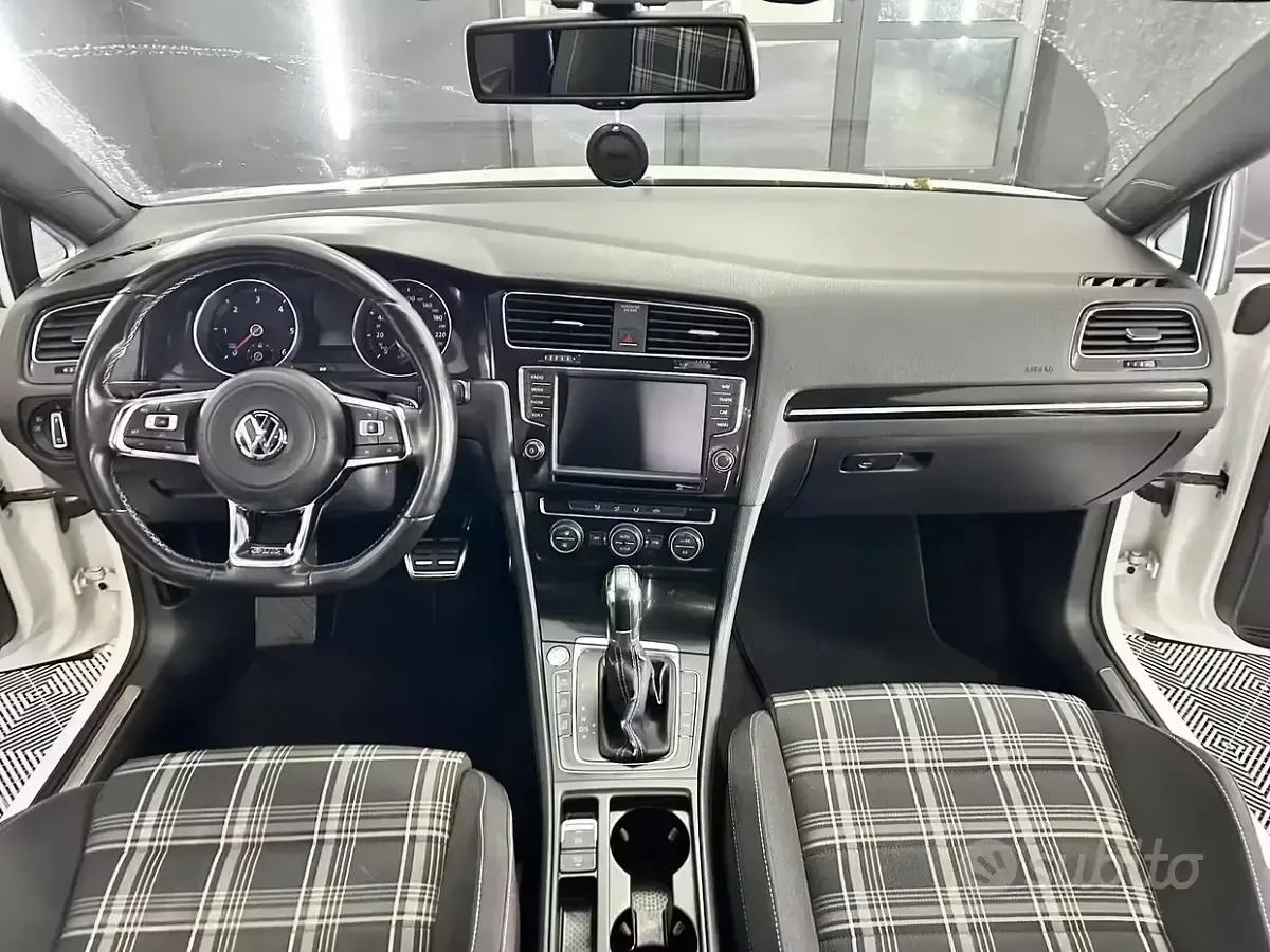 Usata VW Golf VII GTD 184 CV (135 kW) 2014 Bianco Berlina