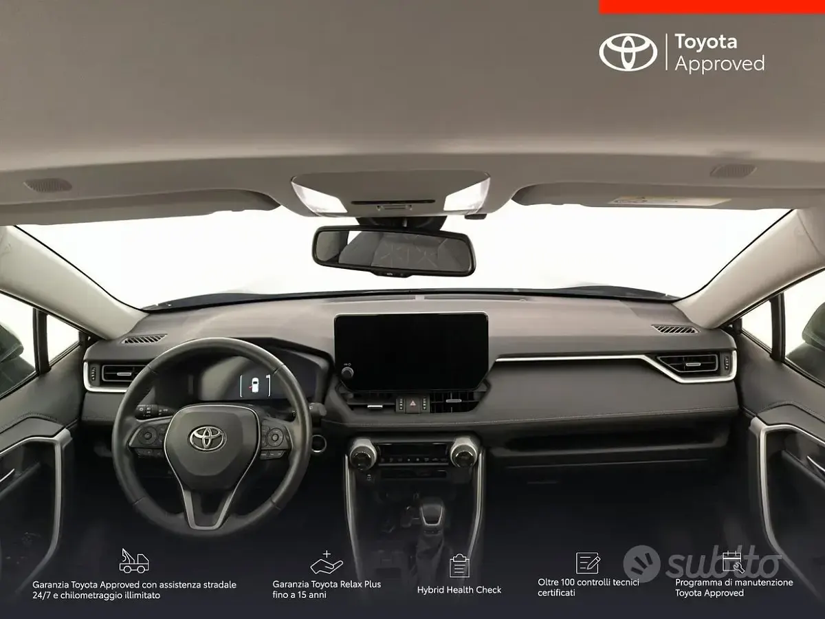 Usata Toyota RAV4 Hybrid Active 218 CV (160 kW) 2024 Nero SUV