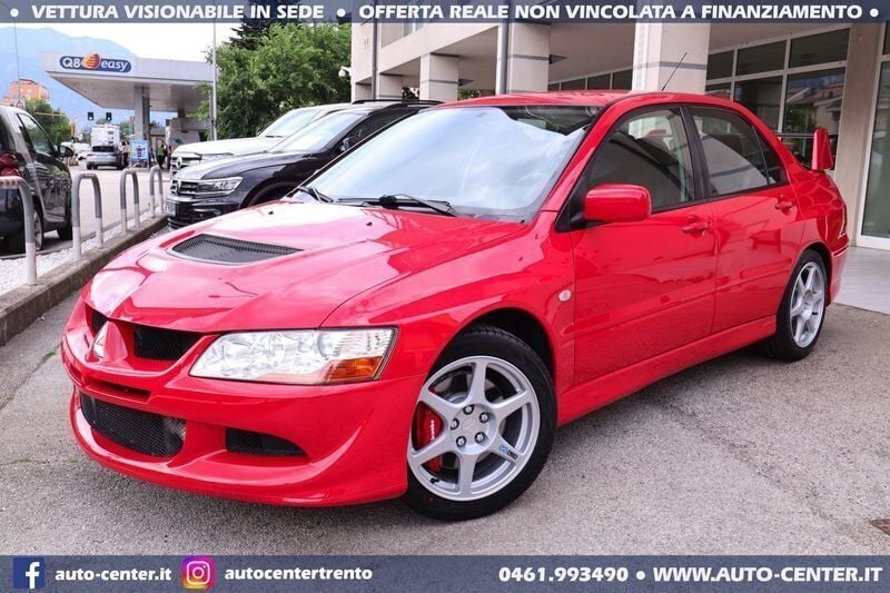 Usata Mitsubishi Lancer 265 CV (194 kW) 2005 Rosso Berlina