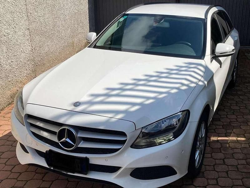 Bianco Usata 2016 Mercedes C200 Business Station wagon | 14.999 € (Buon prezzo) - Immagine 1/4