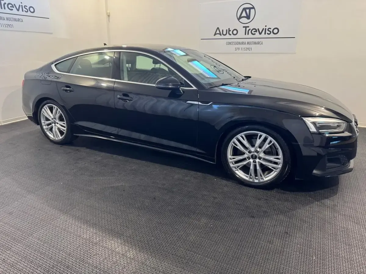 Usata Audi A5 163 CV (119 kW) 2021 Nero Coupé