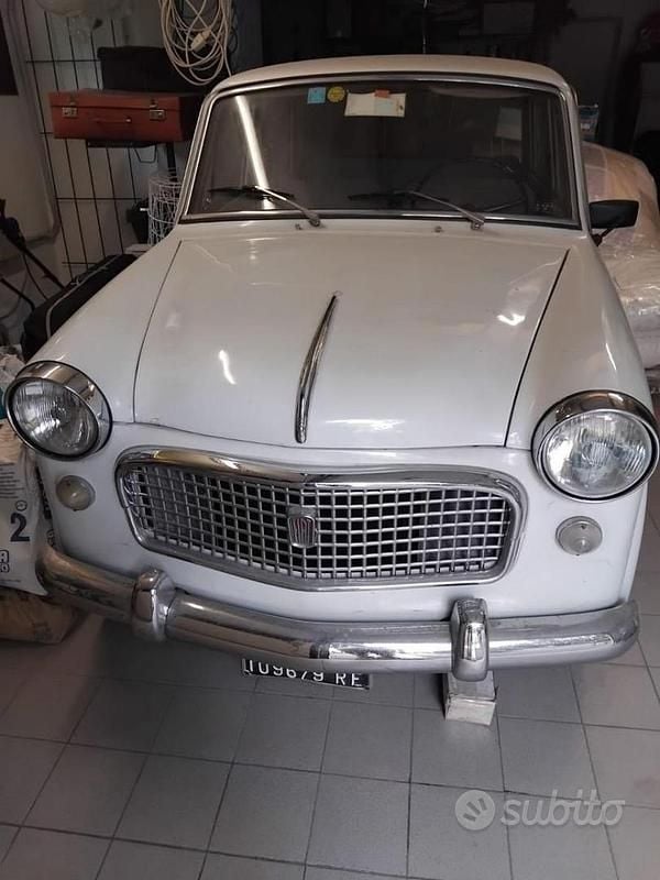 Usata Fiat 1100 1960 Bianco Berlina