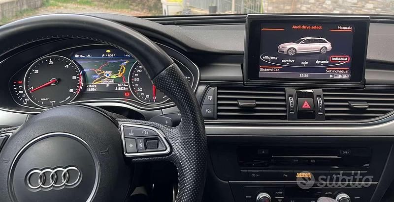 Usata Audi A6 S-Line 190 CV (139 kW) 2018 Nero Station wagon