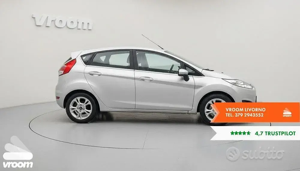 Second-hand Ford Fiesta Titanium 60 CP (44 kW) 2016 Gri Hatchback